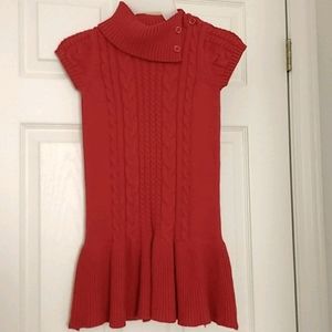 Gymboree Red Knit Dress Size 7